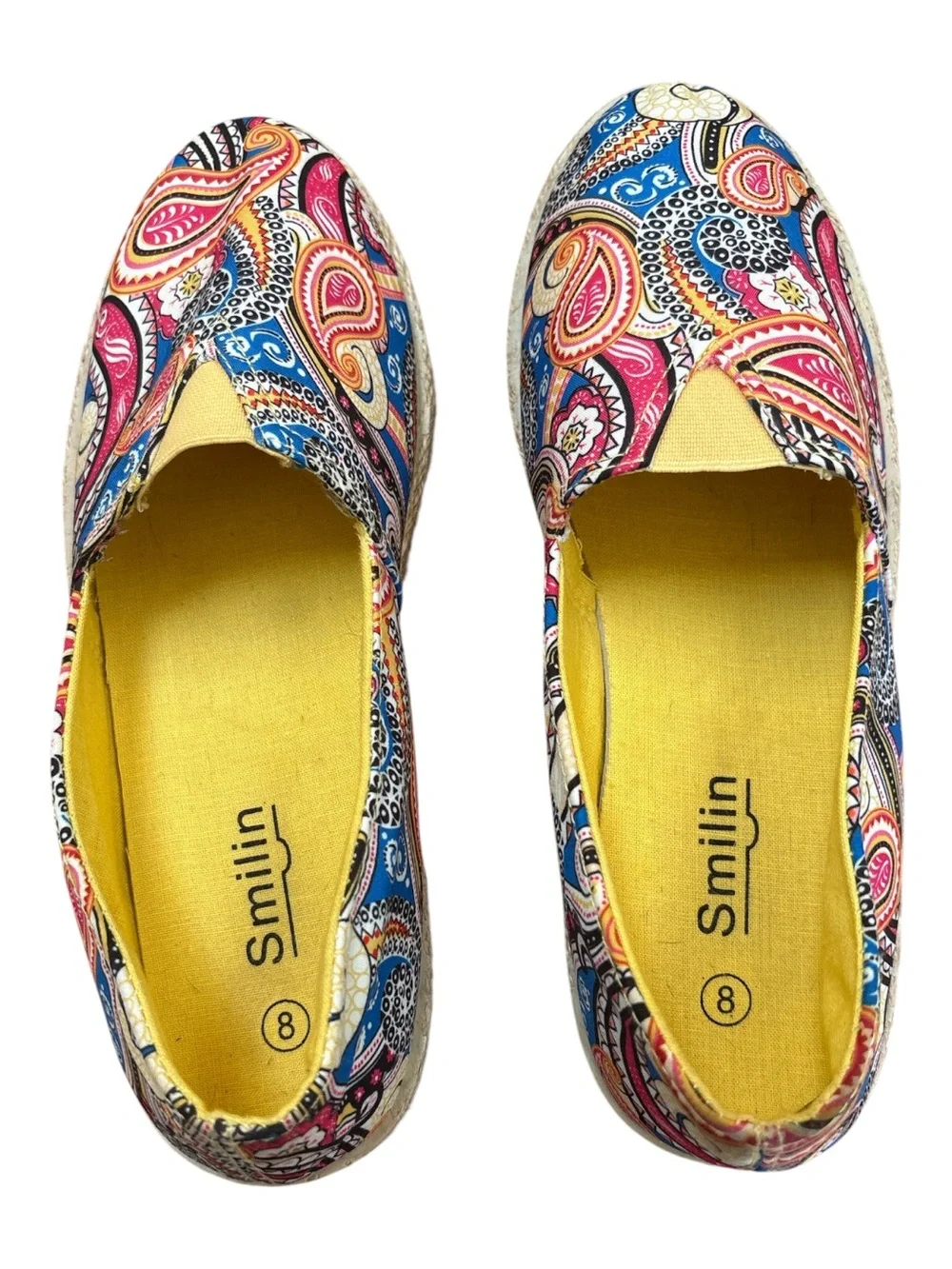 Smilin slip espadrilles